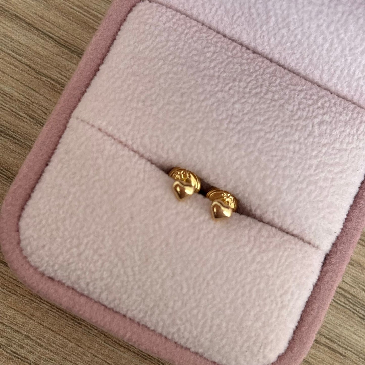 TOPOS MINI CORAZON LISOS ORO AMARILLO COL 18K - 0,45GR