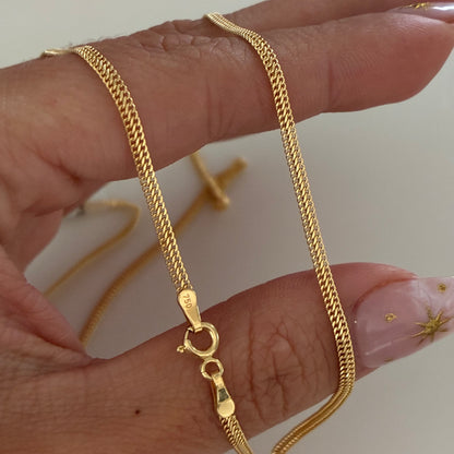 MINI SEDUSA CHAIN ​​2MM YELLOW GOLD ITALY 18K 45CM - 2.26GR