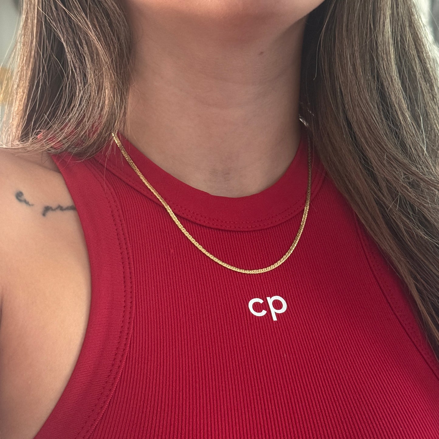 2MM SNAKE CHAIN 18K YELLOW GOLD ITALY 45CM - 3.53GR