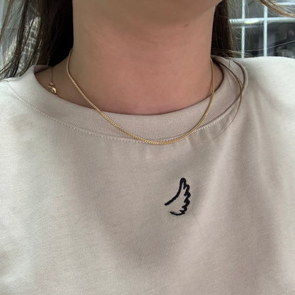 MINI FRANCO CHAIN 1.35MM ITALIAN YELLOW GOLD 18K - 40CM 2.42GR