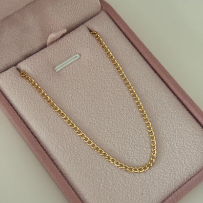 PULSO CUBANO 2MM ORO AMARILLO ITALY 18K 18,5CM - 1,5GR