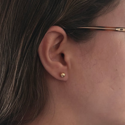 TOPOS BOLA LISA 6M ORO AMARILLO 18K - 0,7GR