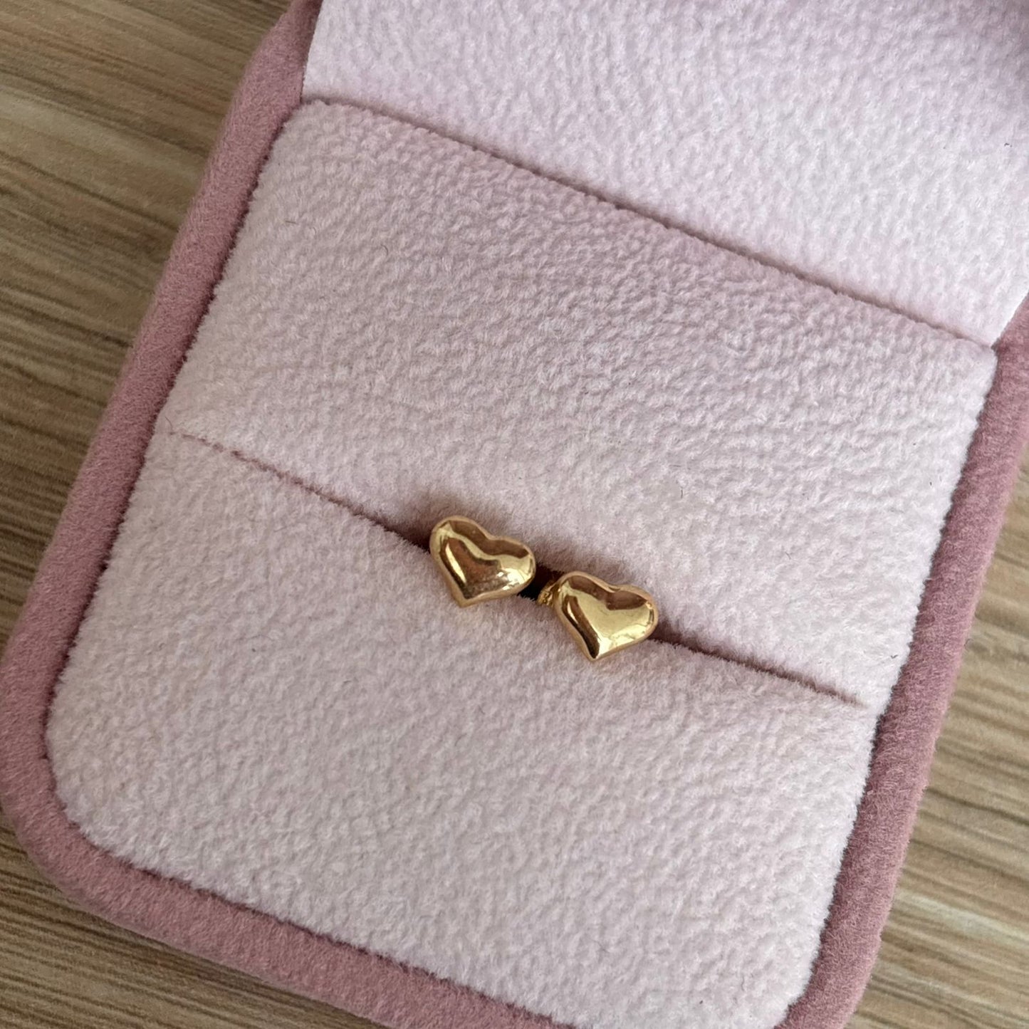 TOPOS CORAZON LISOS ORO AMARILLO COL 18K - 0,57GR