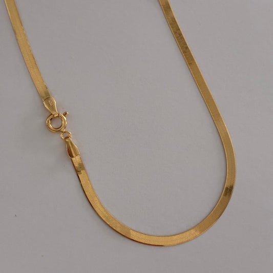Egyptian Chain 3mm Yellow Gold Italy 18K 40cm - 4.5g