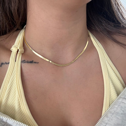 Egyptian Chain 3mm Yellow Gold Italy 18K 40cm - 4.5g