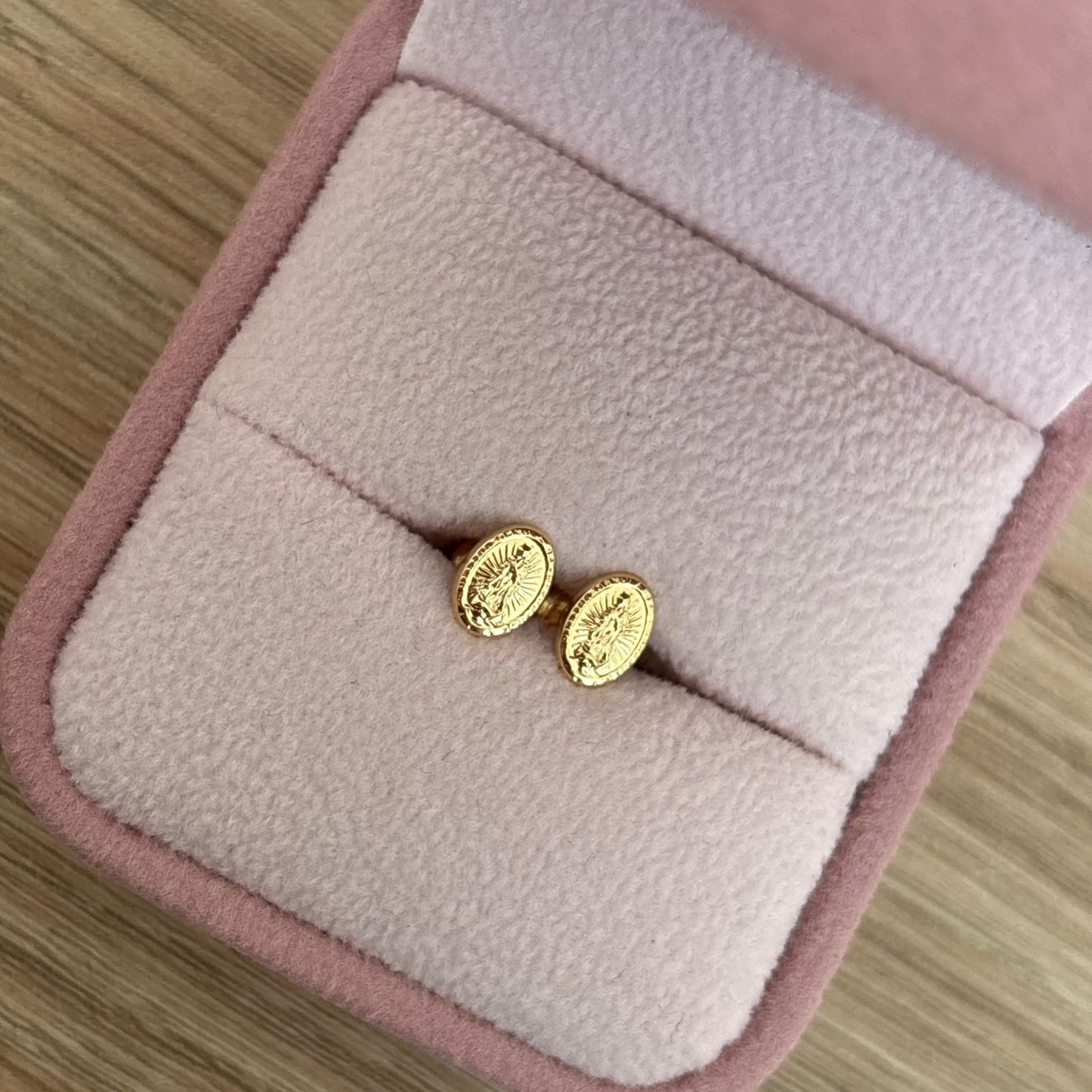 TOPOS MEDALLA VIRGEN DE GUADALUPE ORO AMARILLO COL 18K - 0,61GR