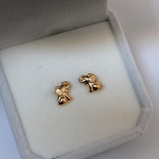 TOPOS ELEFANTE LISO ORO AMARILLO COL 18K - 0,68GR