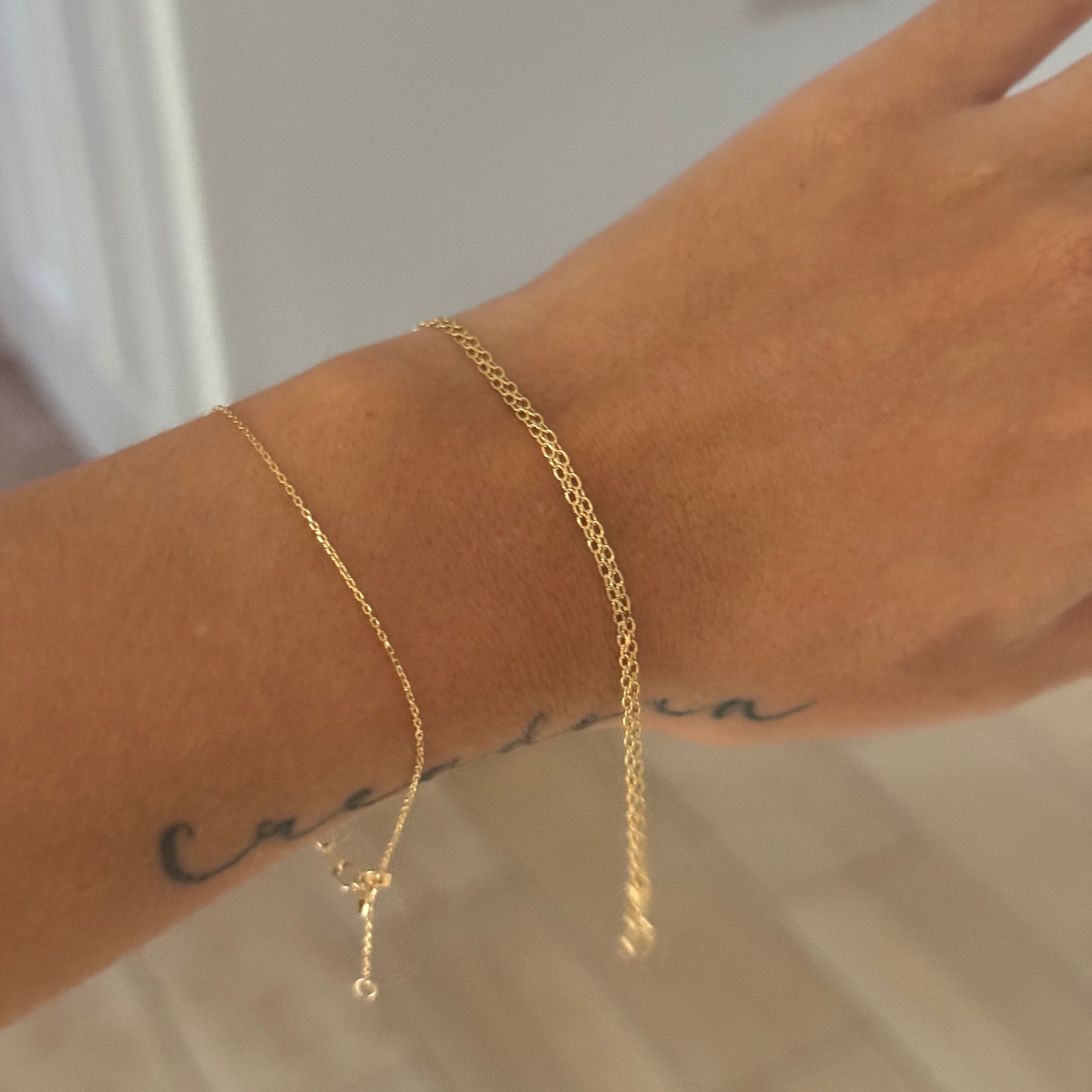 PULSO CHINO UN CARRIL 2MM ORO AMARILLO 18K 20CM -1,4GR