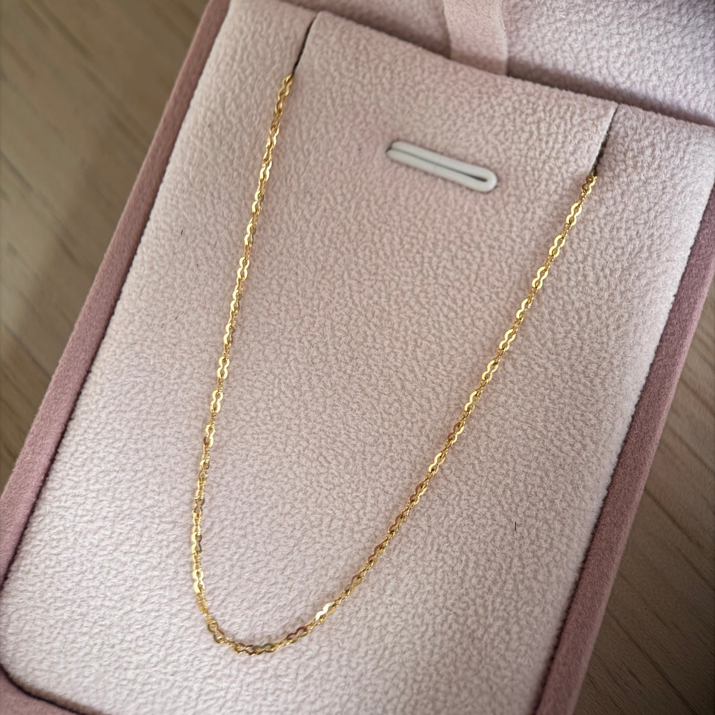 INFINITOS CHAIN 1.2MM YELLOW GOLD ITALY 18K 45CM - 1.8GR