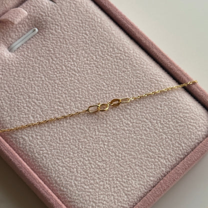 SINGAPORE DIAMOND CHAIN ITALY 18K YELLOW GOLD 50CM - 1.1GR