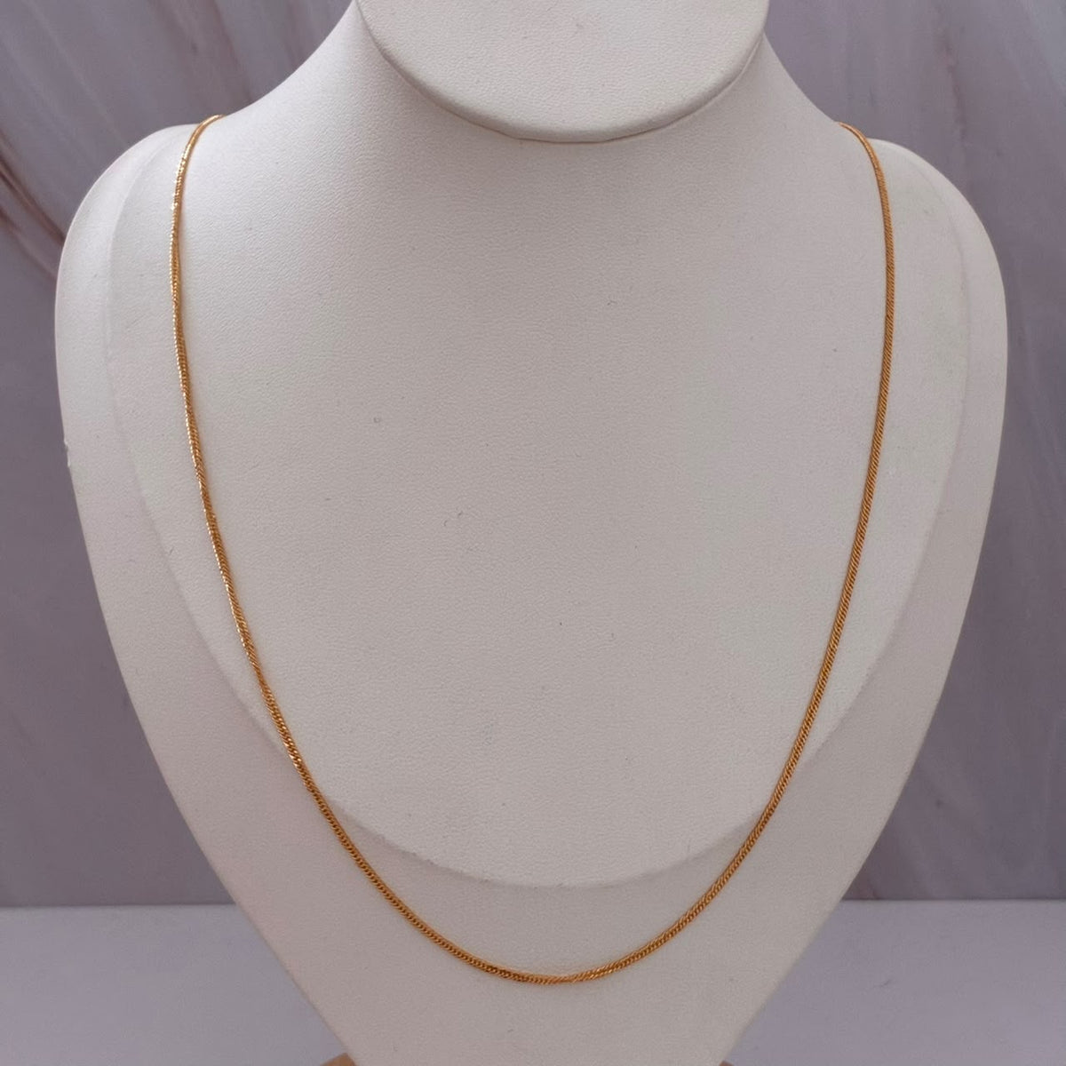 CADENA DOBLE CUBANO 1,77GR 50CM 1,3MM ORO AMARILLO ITALY 18K