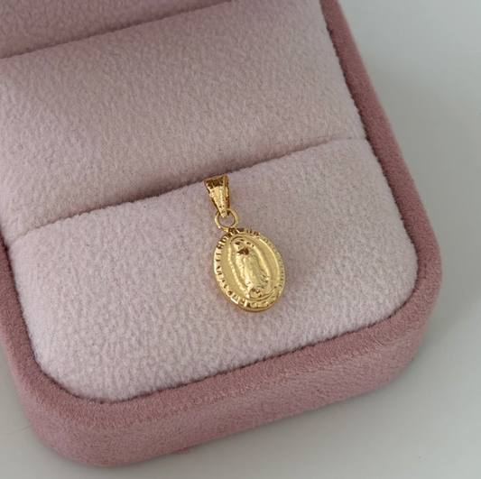 DIJE VIRGEN DE GUADALUPE 1.6CM ORO AMARILLO COL 18K - 0,47GR 