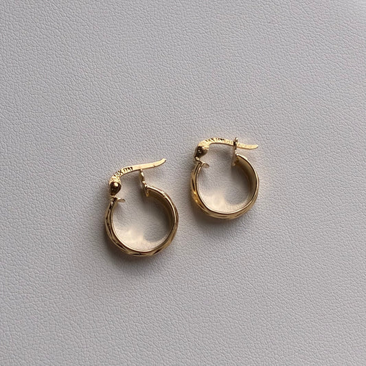 CANDONGAS INFINITOS 1.0CM ORO AMARILLO 18K - 1,31GR