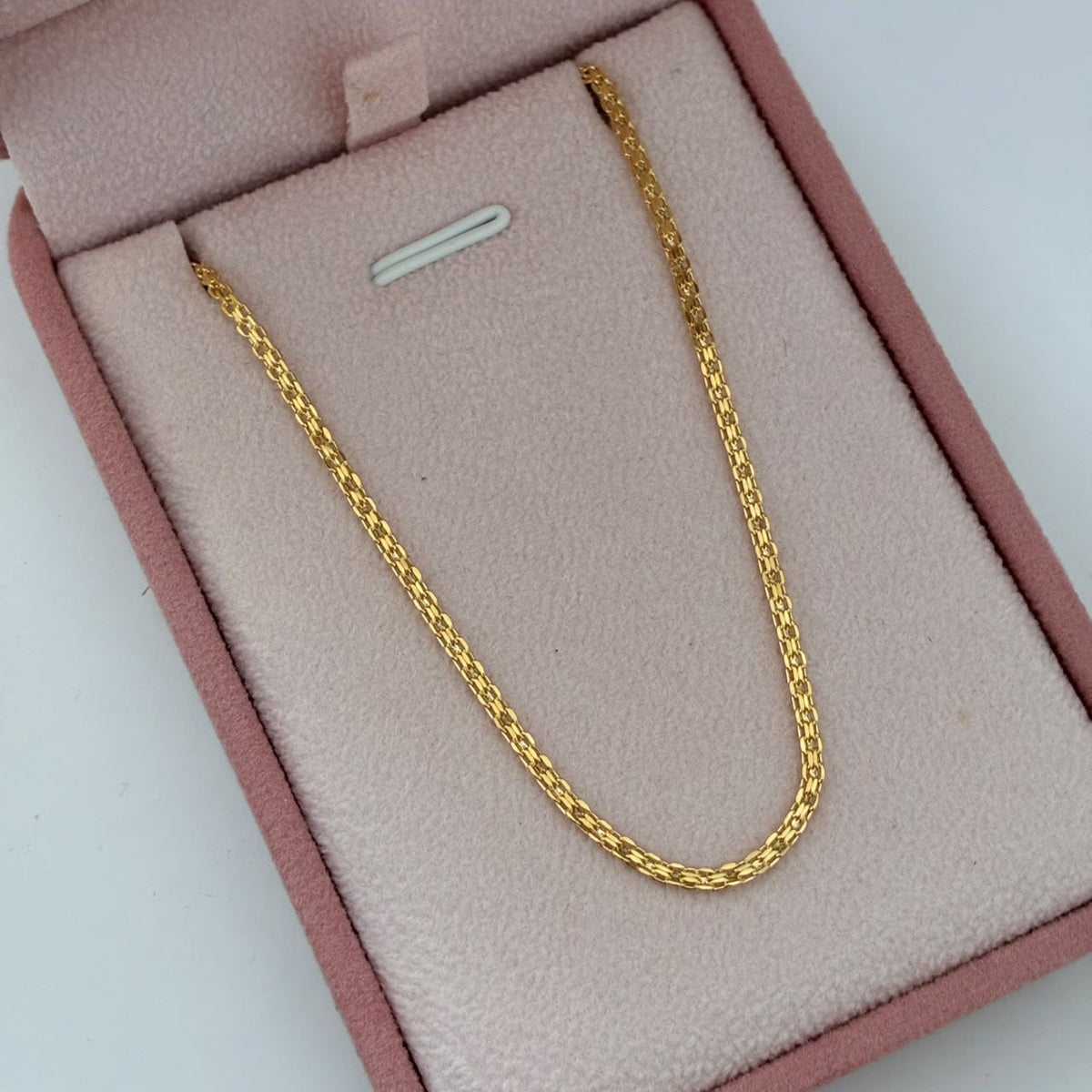 CADENA CHINA 2,65GR 60CM 1,8MM ORO AMARILLO ITALY 18K