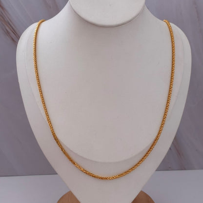 CADENA FRANCO 6,65GR 60CM 1,9MM ORO AMARILLO ITALY 18K