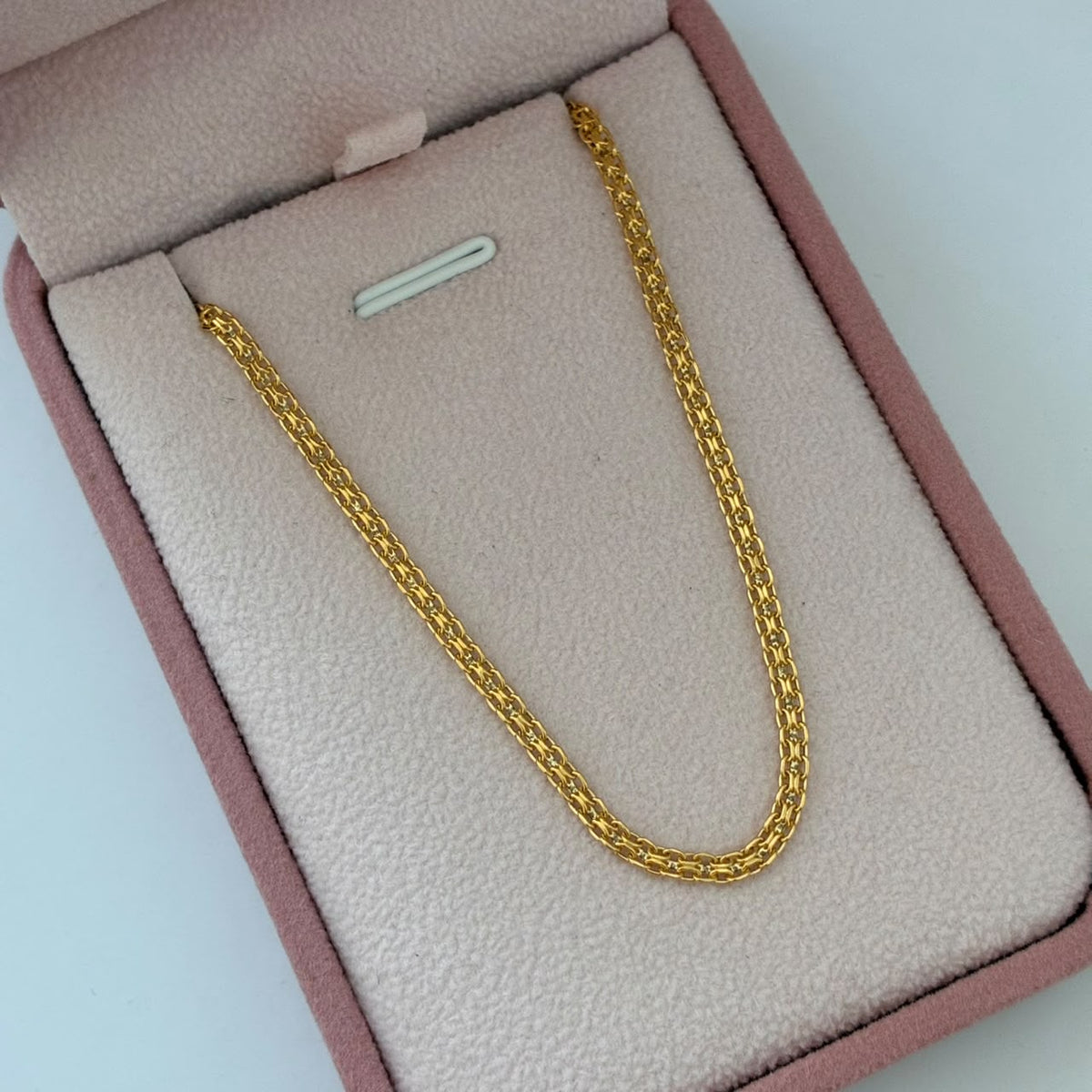 CADENA CHINA 4,05GR 60CM 2,6MM ORO AMARILLO ITALY 18K