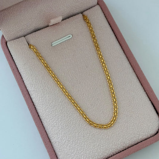 CADENA CHINA 4,05GR 60CM 2,6MM ORO AMARILLO ITALY 18K