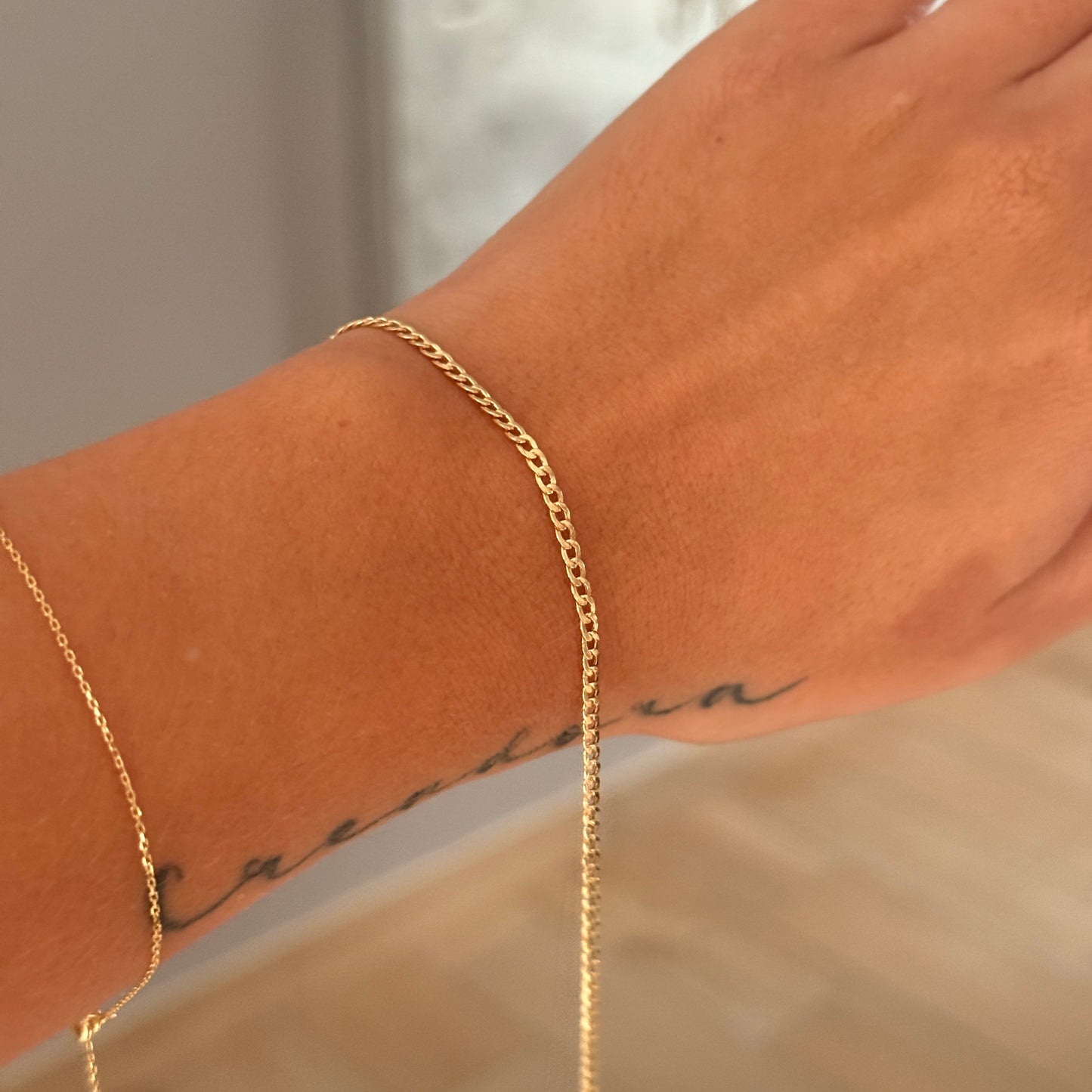 PULSO CUBANO 2MM ORO AMARILLO ITALY 18K 18,5CM - 1,5GR