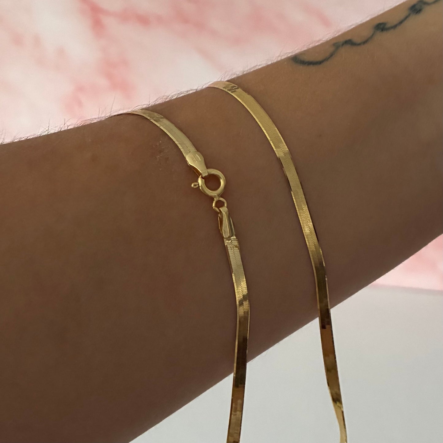 CADENA EGIPCIA 3MM ORO AMARILLO ITALY 18K 40CM - 4,57GR