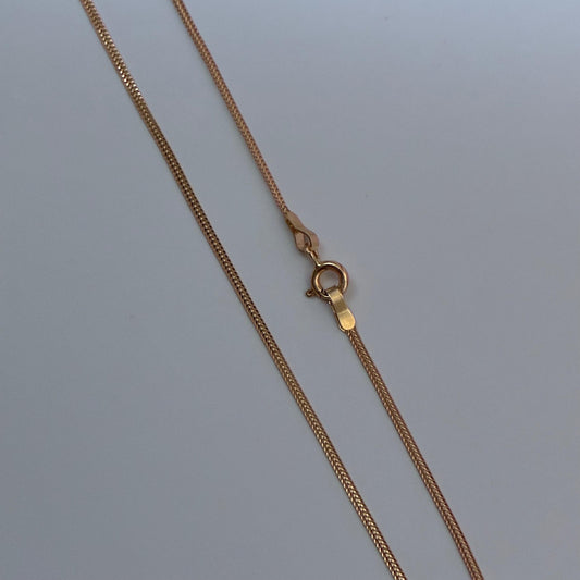 MINI SEDUSA CHAIN ​​1.5MM YELLOW GOLD ITALY 18K 45CM - 1.71GR