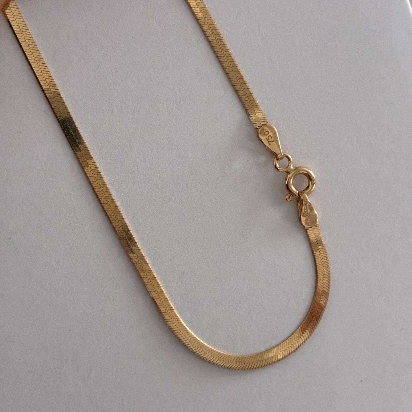 Egyptian Chain 2.5mm Yellow Gold Italy 18K 40cm - 3.7g